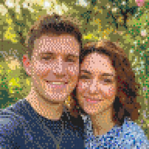 Before and after comparison